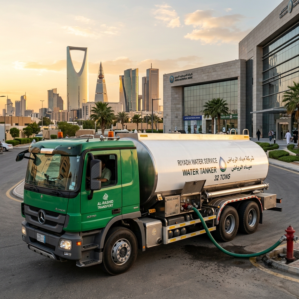 32 Ton Water Tanker Business Service Riyadh