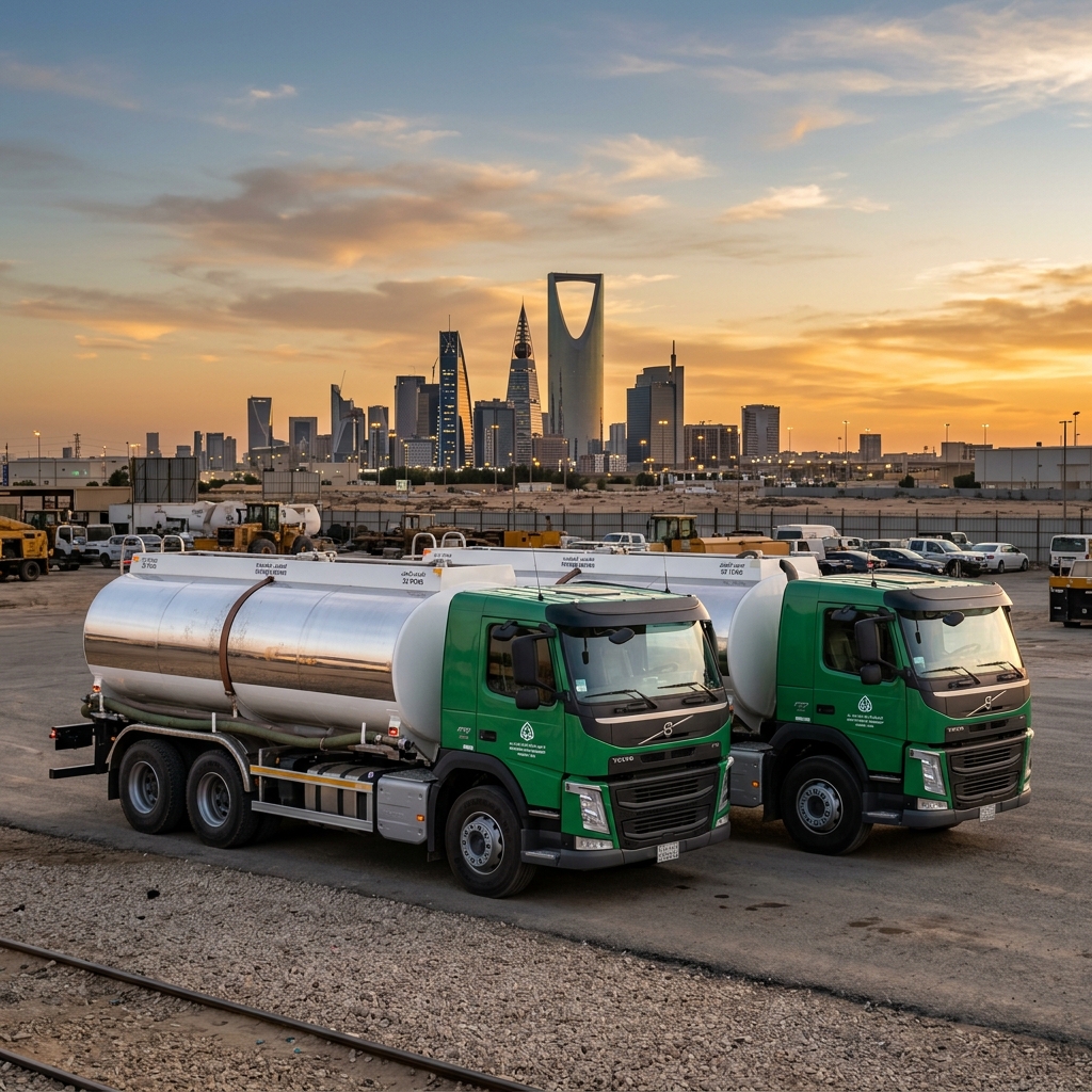 32 Ton Water Tanker Leading Delivery Service in Riyadh