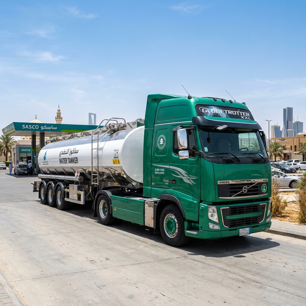 Volvo FH16 Globetrotter Water Tanker Riyadh